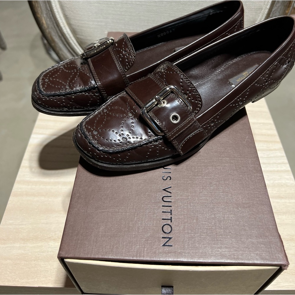 Previously owned Louis Vuitton loafers